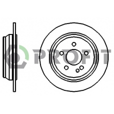 5010-1234 PROFIT Тормозной диск