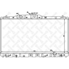 10-26082-SX STELLOX Радиатор, охлаждение двигателя