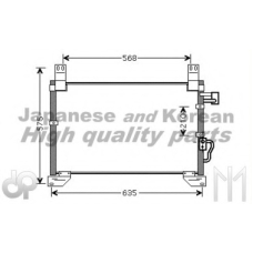 SY550-01 ASHUKI Конденсатор, кондиционер