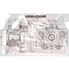 NSWH-Z50MR ASVA Ступица колеса