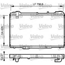 734285 VALEO Радиатор, охлаждение двигателя