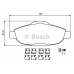 0 986 494 261 BOSCH Комплект тормозных колодок, дисковый тормоз