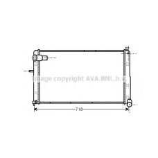 CNA2074 AVA Радиатор, охлаждение двигателя