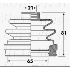 FCB6299 FIRST LINE Пыльник, приводной вал