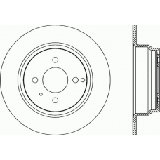 BDR1615.10 OPEN PARTS Тормозной диск