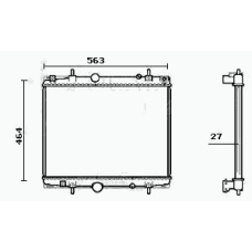 RM0398 EQUAL QUALITY Радиатор, охлаждение двигателя