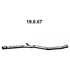 19.8.67 EBERSPACHER Труба выхлопного газа