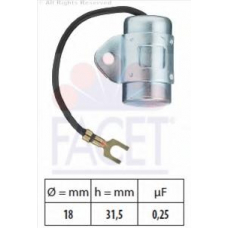 0.0602 FACET Конденсатор, система зажигания