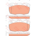 GDB7591 TRW Комплект тормозных колодок, дисковый тормоз