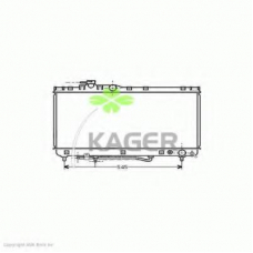 31-1940 KAGER Радиатор, охлаждение двигателя
