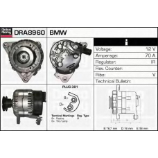 DRA8960 DELCO REMY Генератор