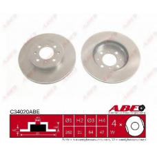 C34020ABE ABE Тормозной диск