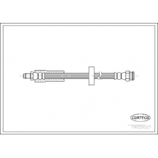 19020027 CORTECO Тормозной шланг