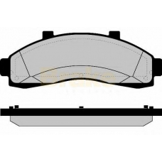 PA1150 BRAKE ENGINEERING Комплект тормозных колодок, дисковый тормоз