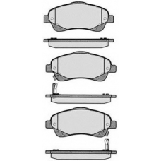 RA.0567.0 RAICAM Комплект тормозных колодок, дисковый тормоз