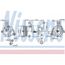 89340 NISSENS Компрессор, кондиционер