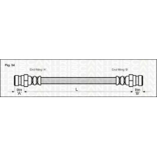 8150 28206 TRISCAN Тормозной шланг