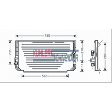 3220231 KUHLER SCHNEIDER Конденсатор, кондиционер