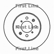 FBD1025 FIRST LINE Тормозной диск