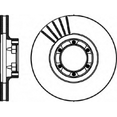 92017200 TEXTAR Тормозной диск
