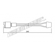 SU.072 TRUSTING Сигнализатор, износ тормозных колодок