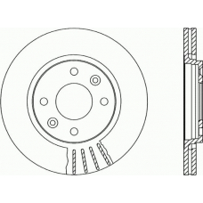 BDR1457.20 OPEN PARTS Тормозной диск