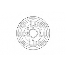 DB4092 TRW Тормозной барабан