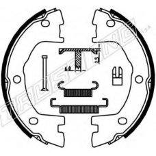 034.120K TRUSTING Комплект тормозных колодок, стояночная тормозная с