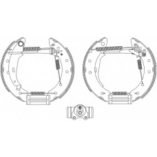 8DB 355 003-981 HELLA Комплект тормозных колодок