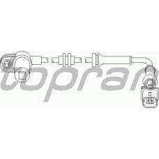207 450 TOPRAN Датчик, частота вращения колеса
