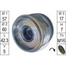 ZN5508 ERA Механизм свободного хода генератора