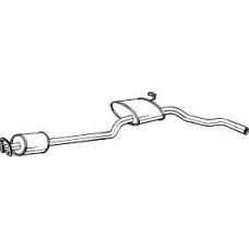 285-837 BOSAL Средний глушитель выхлопных газов