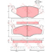 GDB459 TRW Комплект тормозных колодок, дисковый тормоз