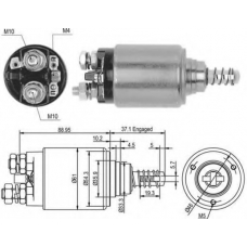 940113050376 MAGNETI MARELLI Тяговое реле, стартер