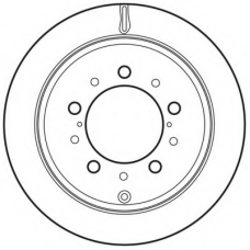 562761BC BENDIX Тормозной диск