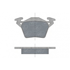 SP 302 PR SCT Комплект тормозных колодок, дисковый тормоз