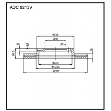 ADC 0213V Allied Nippon Гидравлические цилиндры