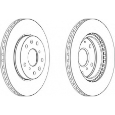 DDF1620 FERODO Тормозной диск