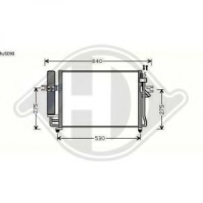 8680502 DIEDERICHS Конденсатор, кондиционер