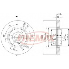 BD-3507 FREMAX Тормозной диск