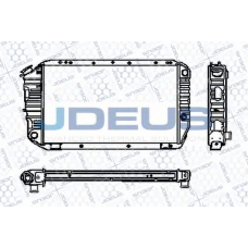 RA0260030 JDEUS Радиатор, охлаждение двигателя