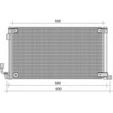 350203285000 MAGNETI MARELLI Конденсатор, кондиционер