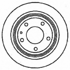 561477BC BENDIX Тормозной диск