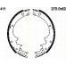8100 14411 TRISCAN Комплект тормозных колодок
