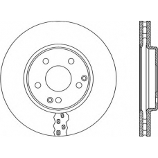 BDR1863.20 OPEN PARTS Тормозной диск