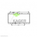 31-3644 KAGER Радиатор, охлаждение двигателя
