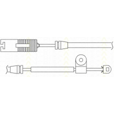 8115 11021 TRISCAN Сигнализатор, износ тормозных колодок
