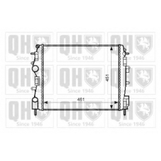 QER2544 QUINTON HAZELL Радиатор, охлаждение двигателя