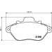 T9016 PAGID Комплект тормозных колодок, дисковый тормоз