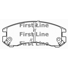 FBP1377 FIRST LINE Комплект тормозных колодок, дисковый тормоз
